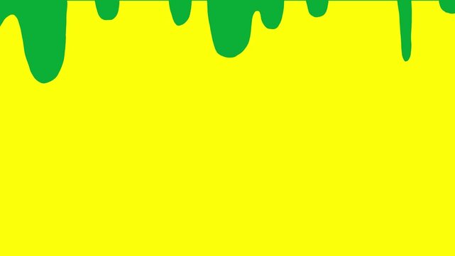 Green screen liquid water transition video