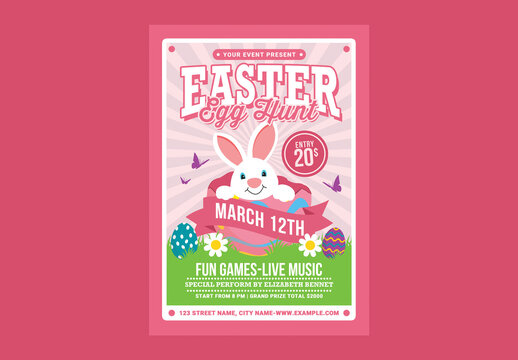 Easter Egg Hunt Flyer
