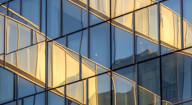 windows of office building