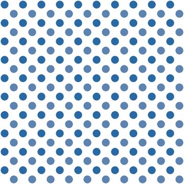 Fine blue polka dot seamless pattern texture isolated on white background. Modern minimalist dense geometric dot backdrop for elegant textile print, stationery, and packaging design.