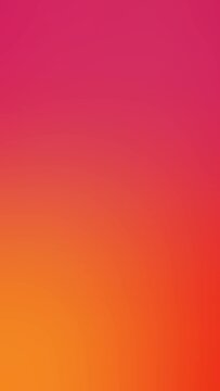 Abstract Neon Orange Background with Pink Holographic Glare and Seamless Iridescent Motion Loop	
