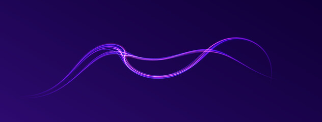 Bright particle sparks float in a dark cosmic field. Neon lines connect energy points into smooth...