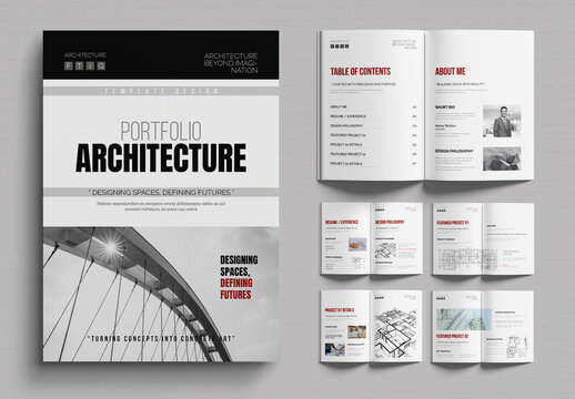 Architecture Portfolio Design Template