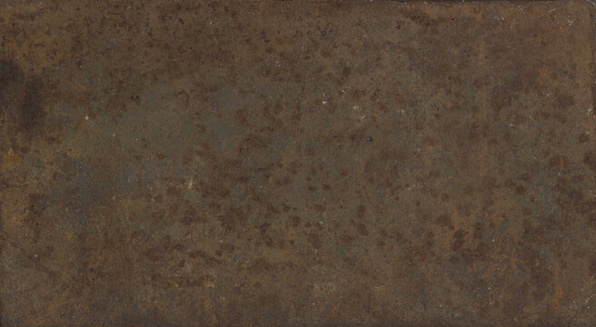 Dark rusty metal texture background, weathered steel surface with grunge stains, scratches and aged industrial dirt, ideal for overlays, posters, mockups and abstract design.