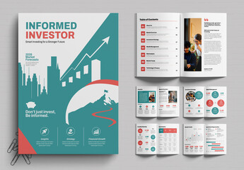 Corporate Investor Brochure Template