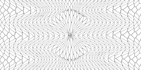 Curved net pattern. Seamless design for sportswear or equipment like soccer goals, volleyball nets, basketball hoops, hockey nets. © Refa