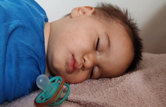 Sweet little baby boy sleep