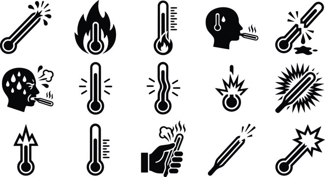 Human Lungs Capacity Progress Bar Vector Icon Set for Medical Infographics, Healthcare Apps & Respiratory Health Education (EPS)