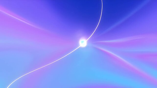 Abstract background glasses refraction dispersion blue violet swirl, blue background abstract glasses refraction dispersion light curve minimal gradient sky, abstract background with glasses