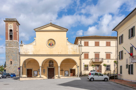 The Provostship of Saint Michael the Archangel, Sanctuary of Our Lady of Good Counsel in Ponte Buggianese, Pistoia, Italy