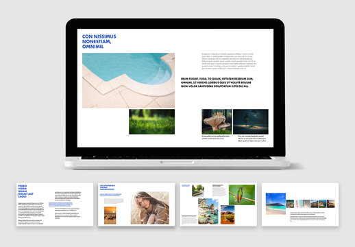 Corporate Digital Report Presentation Template