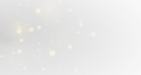 White stardust sparkle magic particles star glow space sky background abstract burst effect vector fantasy illustration luxury celestial design bright holiday concept magical glowing light. © IULIIA