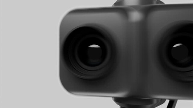 Dual lens camera macro close up