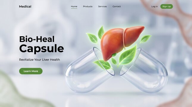 Bio heal capsule for liver health revitalization