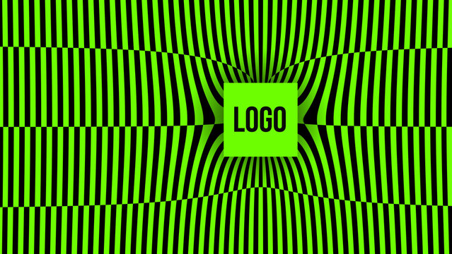 Checkerboard Logo Animation 2 &ndash; Dynamic Grid Logo Reveal, Abstract Square Pattern Motion, Modern Geometric Branding Intro for Promo and Digital Media