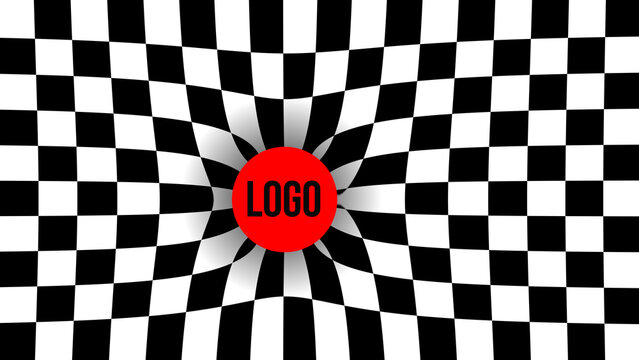 Checkerboard Logo Animation 1 &ndash; Dynamic Grid Logo Reveal, Abstract Square Pattern Motion, Modern Geometric Branding Intro for Promo and Digital Media