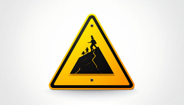 Warning sign illustration