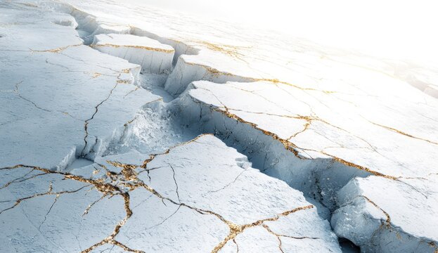 Cracked Earth - A stark reminder of environmental challenges.
