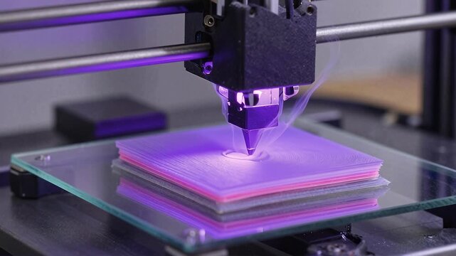 Precision Laser Cutting of Colorful Acrylic Sheets in Action