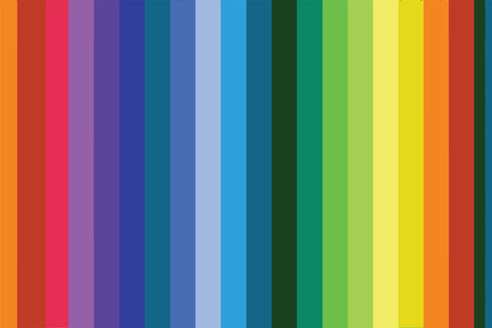 Color bars test pattern