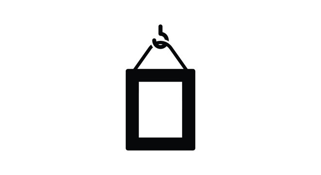 smoking chimney icon black silhouette on white background