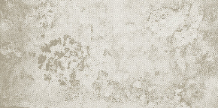 Grunge rough concrete texture background sepia abstract blots spots pattern distressed dirty halftone wall old retro vintage effect