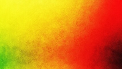 Juneteenth celebration colors in a textured abstract background with vibrant red yellow and green tones for freedom © CreativeArtnest