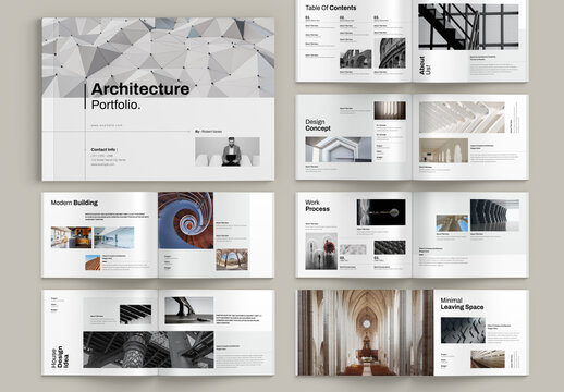 Architecture Portfolio Landscape Template