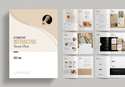 Interactive Course Workbook Template