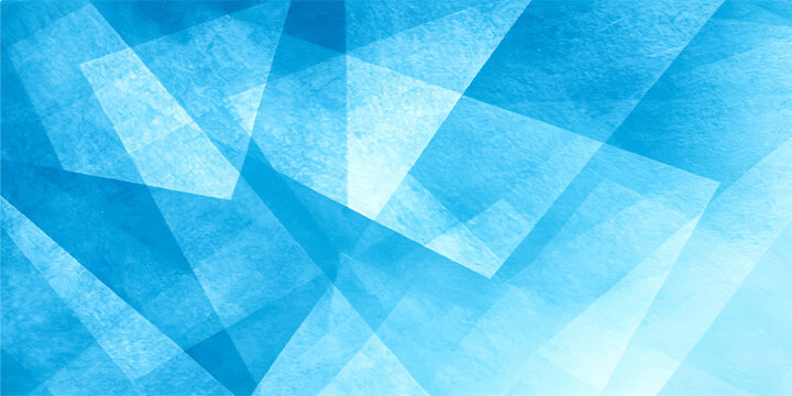 Abstract blue background with a geometric triangle pattern and diamond polygon shapes creating a modern digital art texture vector illustration for a business banner backdrop
