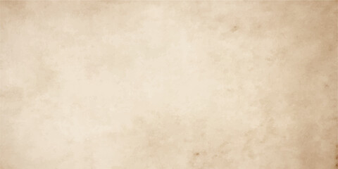 Fototapeta premium A blank and aged vintage paper texture with a stained, grungy brown parchment pattern, perfect for an antique retro design wallpaper