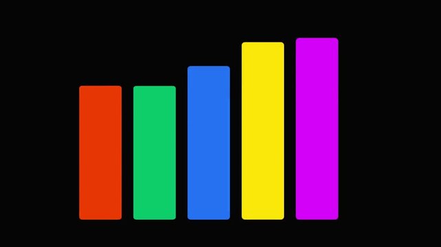 Minimalist Circular Infographic Animation | 5 Step Segments Process Diagram