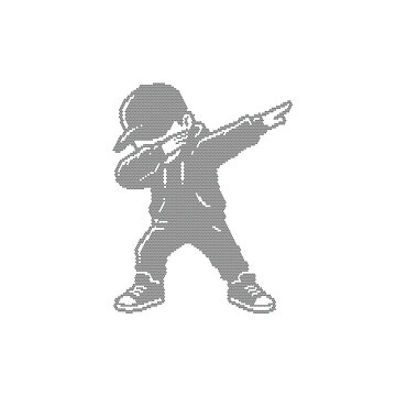Minimalist dabbing boy vector illustration, cool kid performing dab dance move, grey silhouette of young person in hoodie and cap, urban street style