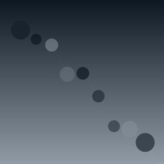 abstract diagonal circle background for fintech and technology © tiago