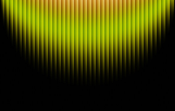 Abstract green yellow and black striped background featuring glowing parallel lines with vibrant gradient textures creating a modern geometric pattern and futuristic digital wallpaper design