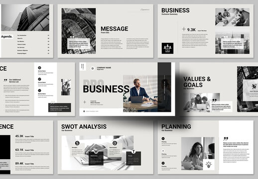 Business Presentation Template
