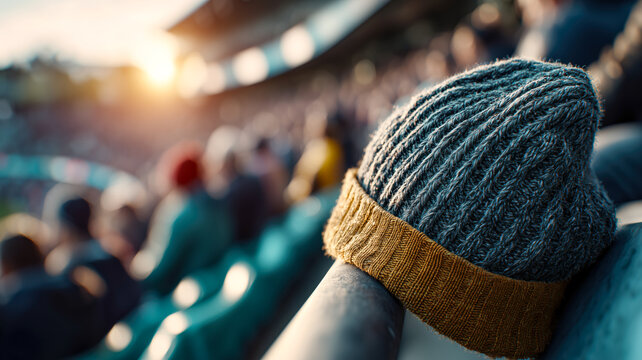 Stadium Beanie at Sunset