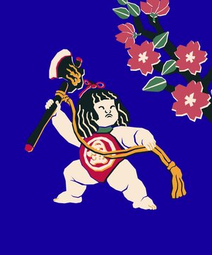 cupid with bow and arrow