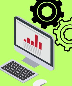 a computer that performs very difficult tasks