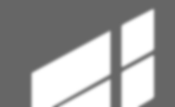 Diagonal blurred shadow window shape overlay on transparent backgrounds 3d illustrations png