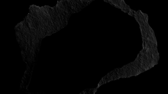 Retro Torn Paper Overlay with Grunge Edge Texture Vintage Distressed VFX Transition Effect 4K