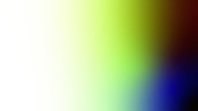 Vintage retro gradient abstract background. White lime green chartreuse fading into deep blue and burgundy tones. Soft glow transition, dreamy blur texture, nostalgic color flow and cinematic modern 