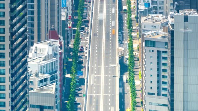 東京・首都高3号線　タイムラプス