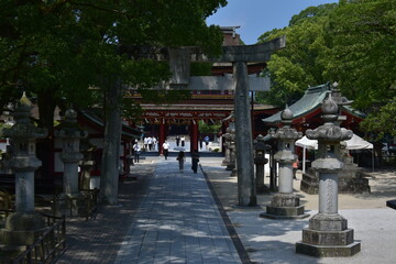 Fototapeta premium 福岡県 太宰府市の太宰府天満宮