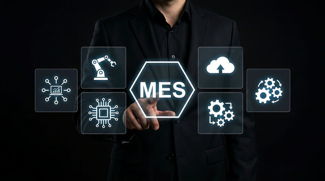 Manufacturing Execution System MES Concept for Smart Industrial Automation