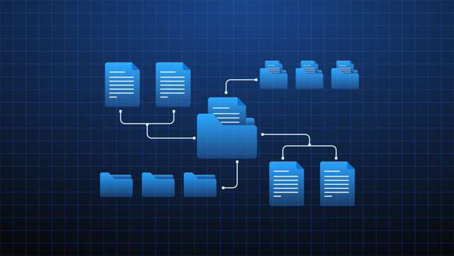 Document management workflow system with connected document workflow and data organization system.