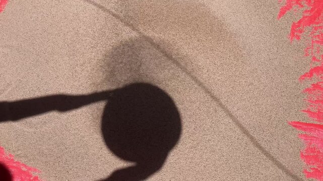 Shadow for women cleaning and bran grain (Tef) prepare for grinding