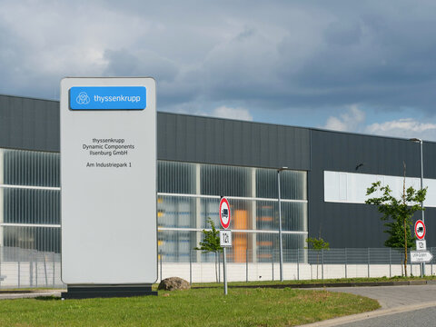 Germany, Ilsenburg, May 16. 2026, thyssenkrupp Dynamic Components Ilsenburg, a manufacturer of camshafts for the automotive industry
