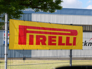 Obraz premium Germany, Ilsenburg, May 16. 2026, Pirelli Advertising banner