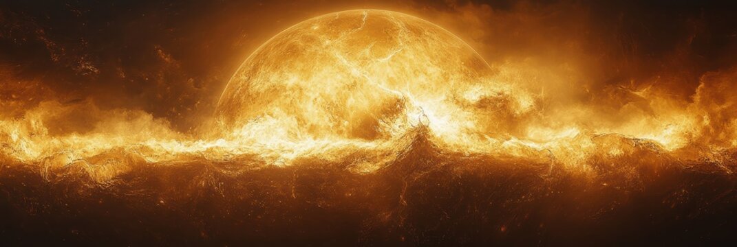Simulation of Venus atmosphere with thick clouds and high surface temperature at sunrise